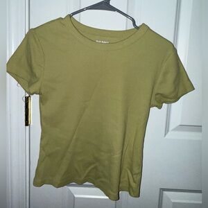 Women’s Yellow-Green Old Navy Fitted T-Shirt